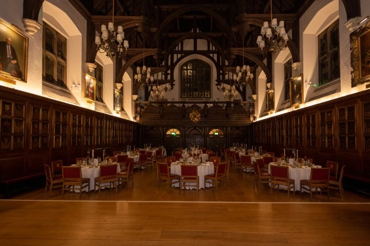 Christmas parties at London Christmas party venue The Gray's Inn