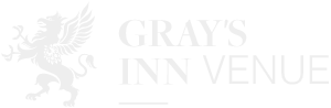 Gray's Inn Venue logo white