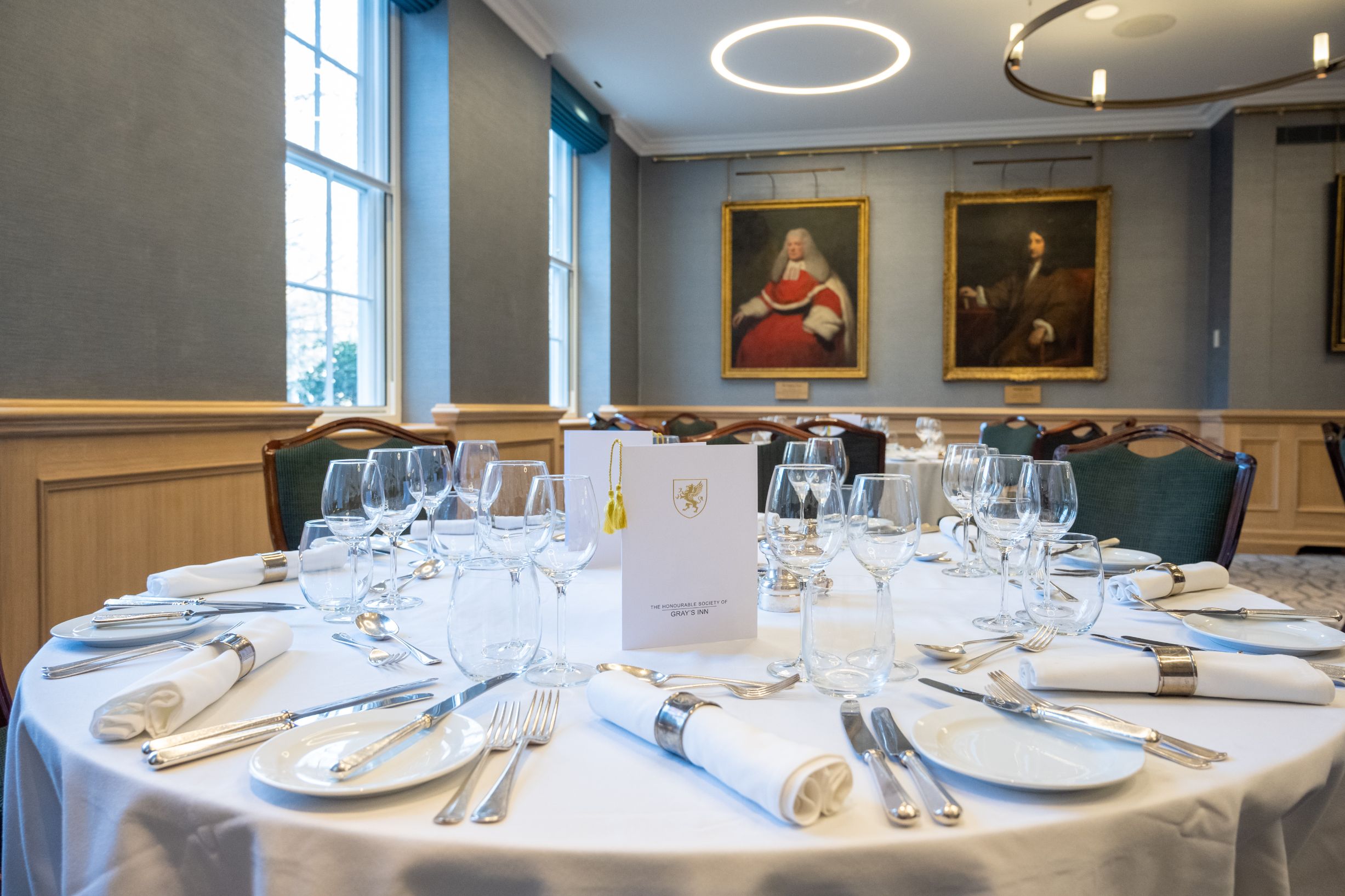 private dinning at London event venue The Gray's Inn Venue